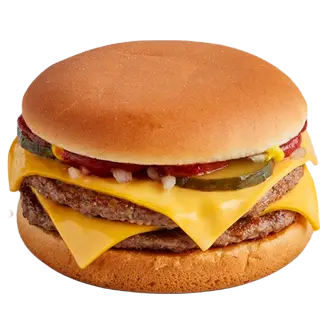 DOUBLE CHEESE BURGER