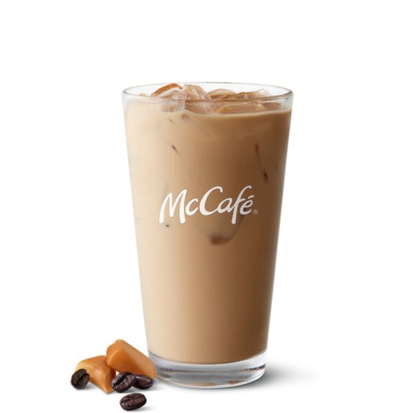 McCafe Iced Caramel Latte