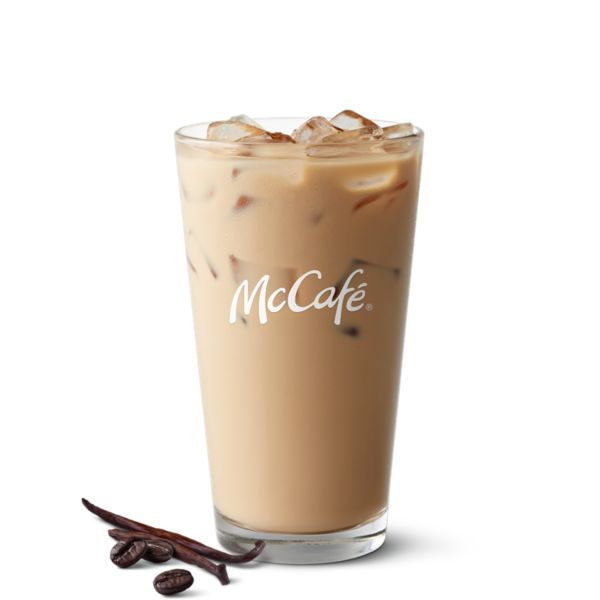 McCafe Iced French Vanilla Latte